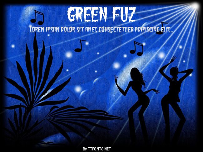 Green Fuz example